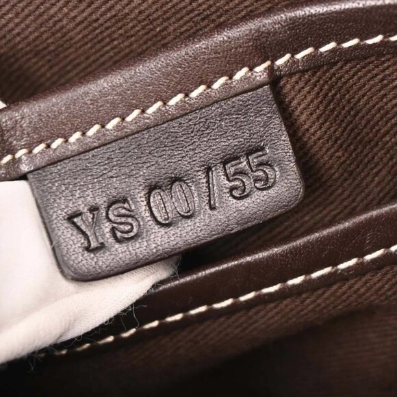 Celine Beige Canvas Macadam Shoulder Bag YS00/55 196166 - Picture 9 of 9